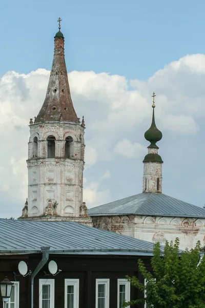 2009 Βλαντιμίρ Ρωσία Αποκατασταθεί Εκκλησία Στο Vladimir Μια Παλιά Θρησκευτική — Φωτογραφία Αρχείου
