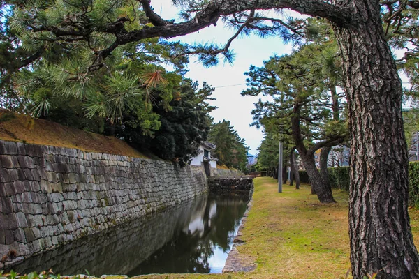 2013 Kyoto Japan Inner Walls Moat Nij Castle Sights Kyoto — Stock Photo, Image