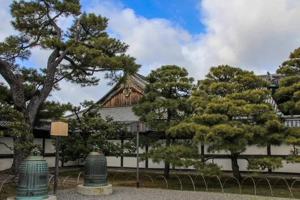 2013 Kyoto Japan Gevel Van Zen Tempel Zonnige Dag Bezienswaardigheden — Stockfoto