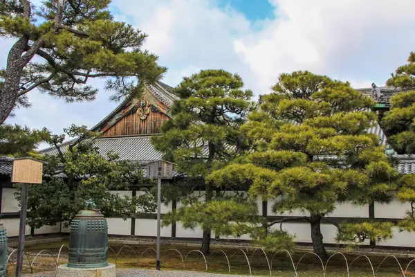 2013 Kyoto Japón Faade Del Templo Zen Día Soleado Monumentos — Foto de Stock