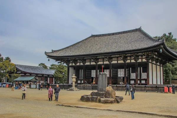 2013 Нара Японія Автентичний Будинках Nara Стародавні Буддійські Архітектура Японії — стокове фото
