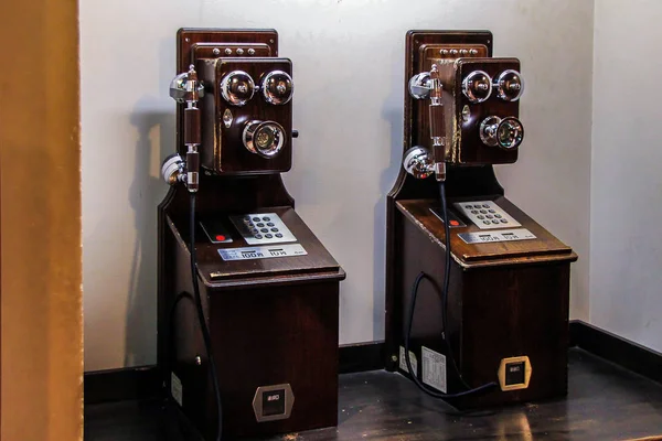 2013 Nara Japan Authentic Vintage Telephone Store — Stock Photo, Image