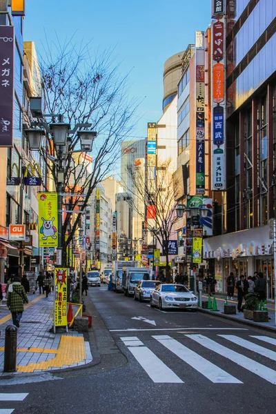 2013 Tokio Japón Locales Calle Tokio Vida Cotidiana Japonesa — Foto de Stock