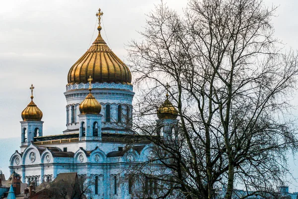 2010 Moskou Rusland Kathedraal Van Christus Verlosser Russisch Orthodoxe Kathedraal — Stockfoto