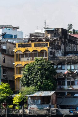 2011.04.30, Bangkok, Tayland. Tayland Mimarisi. Bangkok Şehir Manzarası.