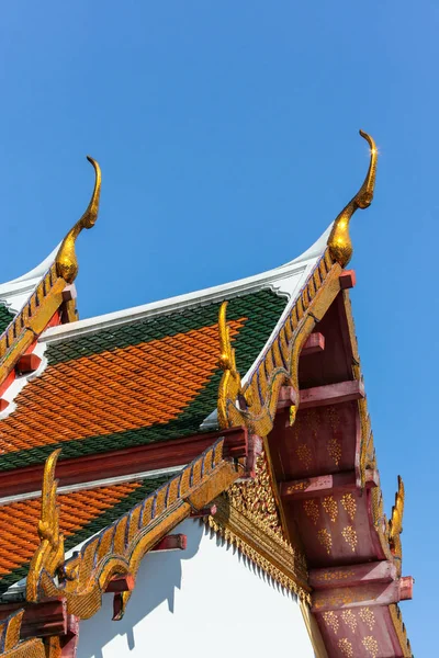 2011 Bangkok Tailandia Arquitectura Wat Arun Sobre Fondo Cielo Azul — Foto de Stock