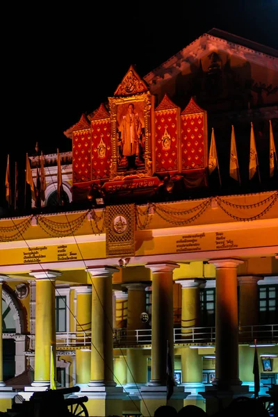 2011 Bangkok Tailândia Estrutura Wat Arun Esta Noite Templo Alvorada — Fotografia de Stock