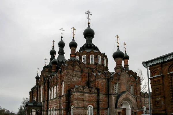 2010 Kozelsk Rusland Optina Pustyn Opta Hermitage Een Oosters Orthodox — Stockfoto