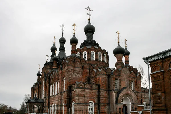 2010 Kozelsk Oroszország Optina Pustyn Opta Hermitage Egy Kelet Ortodox — Stock Fotó