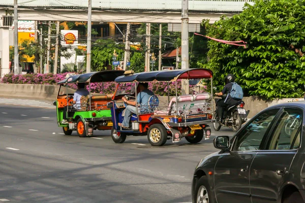 2011 Bangkok Thaïlande Trafic Dans Les Rues Bangkok Voyagez Asie — Photo