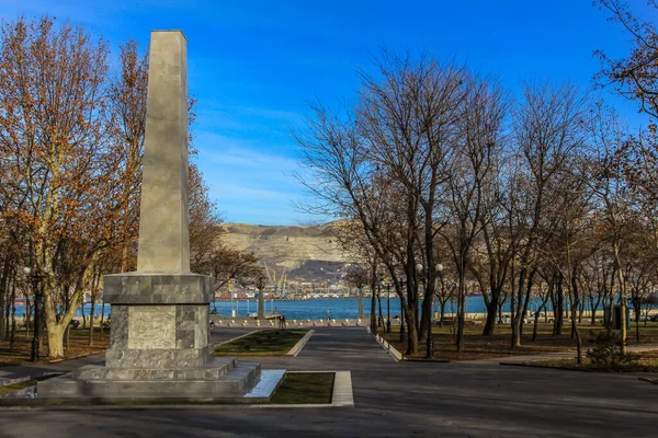 2012 Novorossiysk Rusia Paisaje Urbano Histórica Ciudad Rusa Día Soleado — Foto de Stock