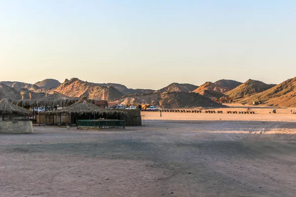 2012 Хургада Єгипет Село Бедуїнів Пустелі Подорож Африкою — стокове фото
