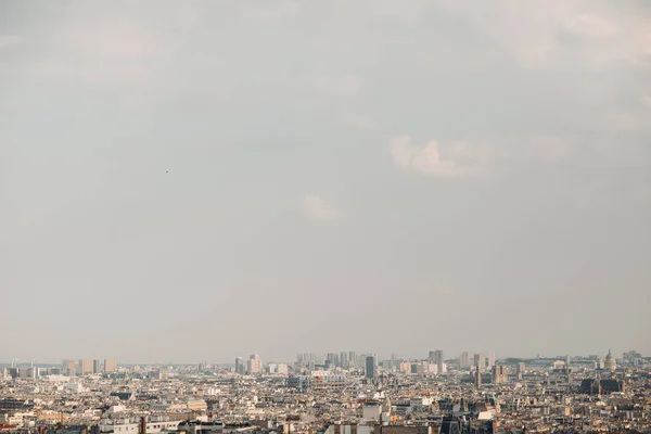 Pemandangan Umum Paris Dari Bukit Monmartre — Stok Foto