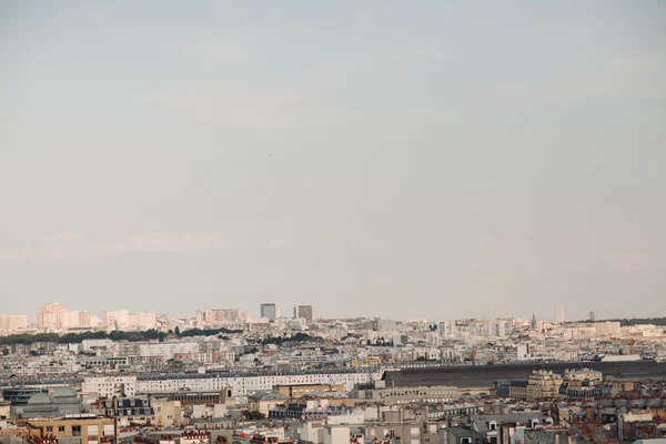 París Vista Común Desde Colina Monmartre — Foto de Stock