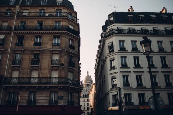 Montmartre Nachbarschaft Street View — Stockfoto
