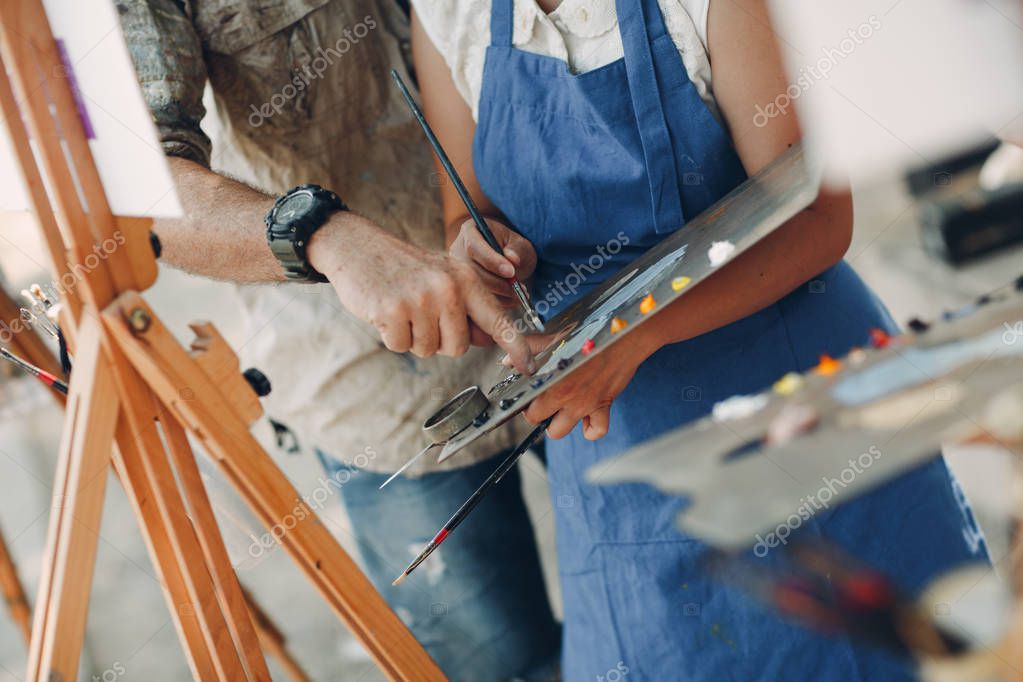 Zeichnung Unterricht Outdoor Konzept Stockfoto C Atercorv