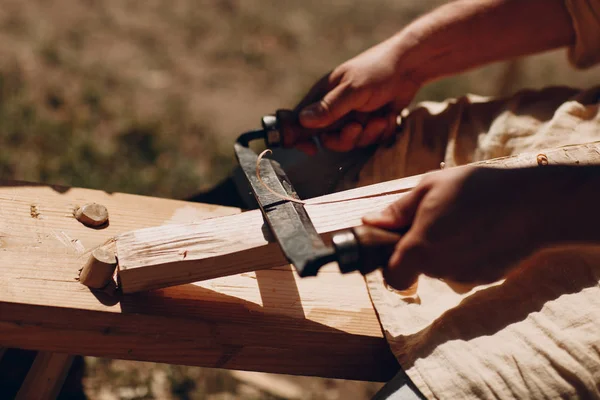 Carpenter Pesawat Pesawat Pohon — Stok Foto