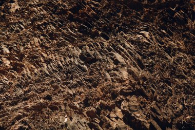 Katmanlı kaya dokusu deseni. Taş katmanlar.