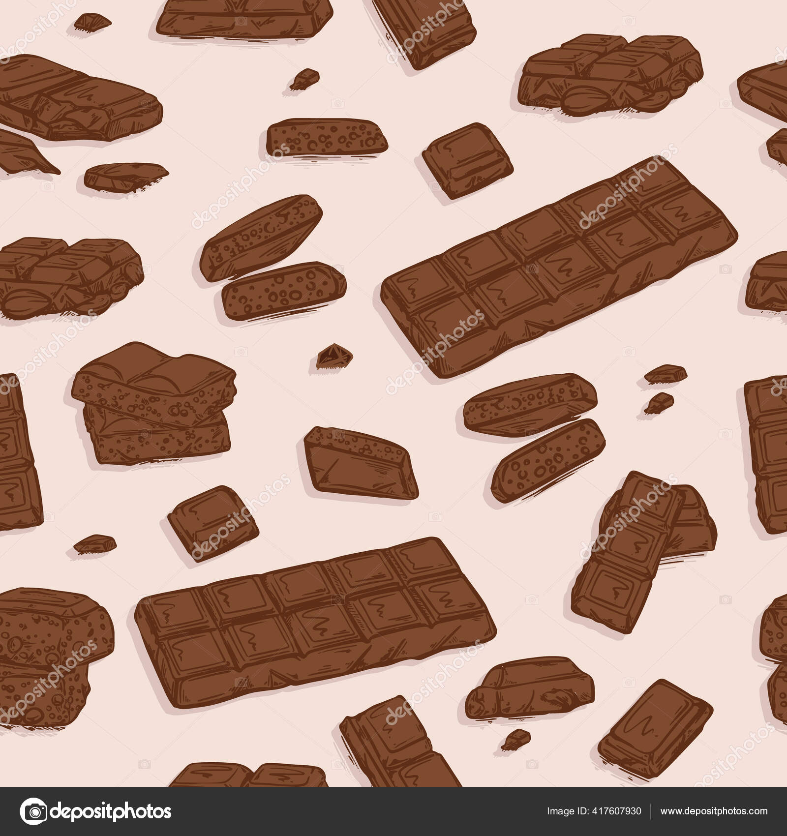 Chocolate Candy Drawing Stock Photos and Images - 123RF