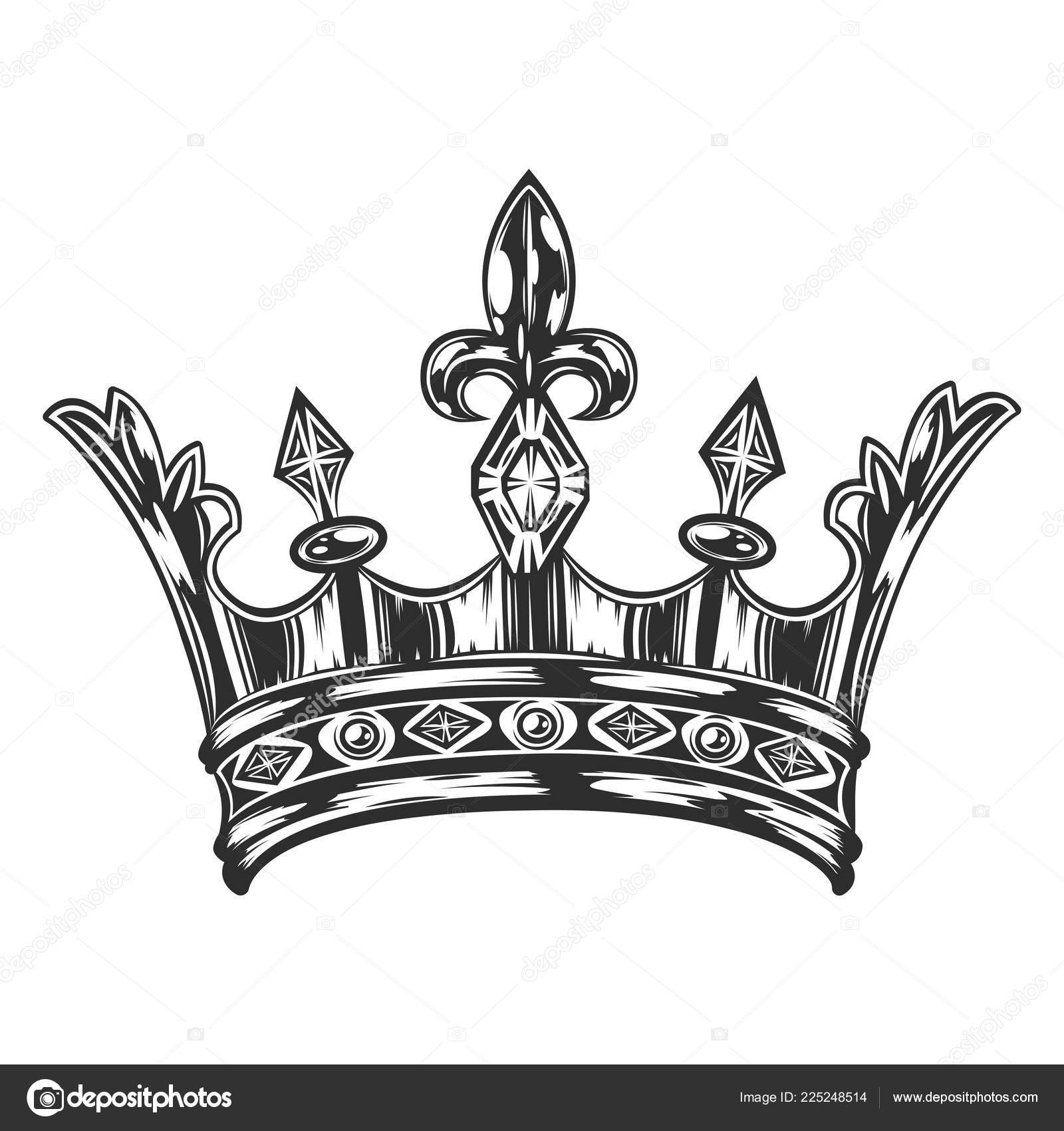 King Queen Crown 300dpi Graphic Royal Crown Printable 