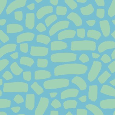 fırça konturları seamless modeli