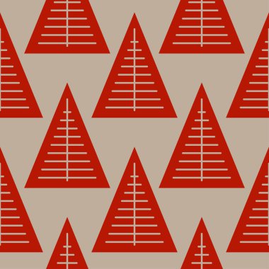 Kış tatil seamless modeli