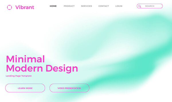 Vibrant gradient background