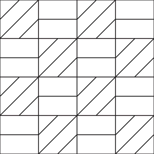 Patrón geométrico abstracto sin costura — Archivo Imágenes Vectoriales