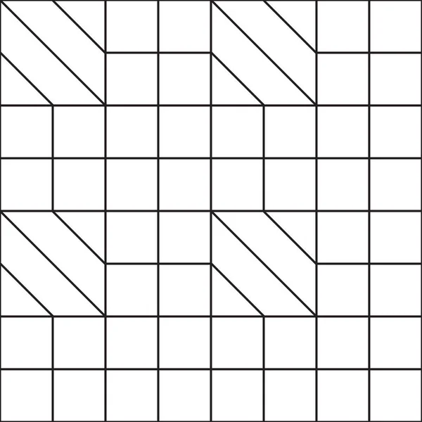 Patrón geométrico abstracto sin costura — Archivo Imágenes Vectoriales