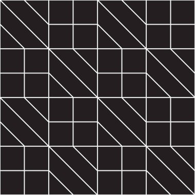 Soyut geometrik dikişsiz desen