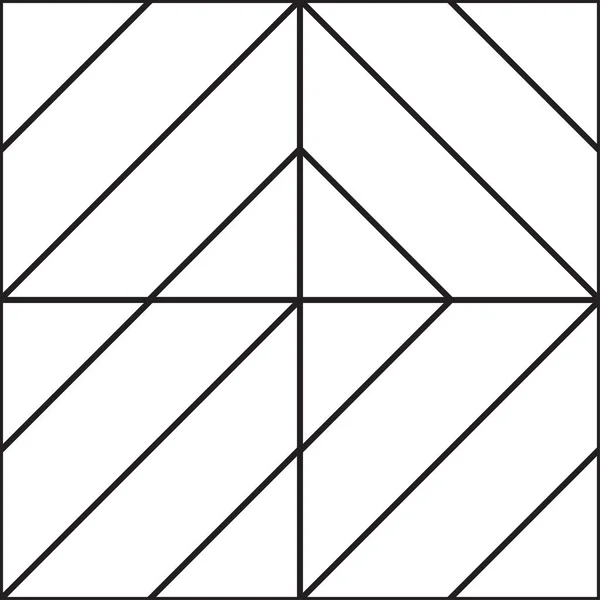 Modèle géométrique abstrait sans couture — Image vectorielle
