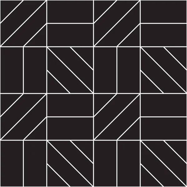 Abstrakt geometriskt sömlöst mönster — Stock vektor