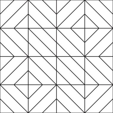 Soyut geometrik dikişsiz desen