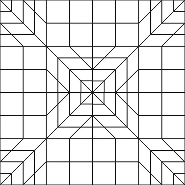 Patrón geométrico abstracto sin costura — Archivo Imágenes Vectoriales