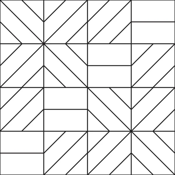 Padrão geométrico sem costura abstrato — Vetor de Stock