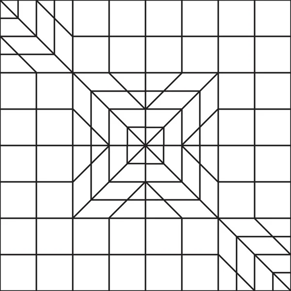 Patrón geométrico abstracto sin costura — Archivo Imágenes Vectoriales