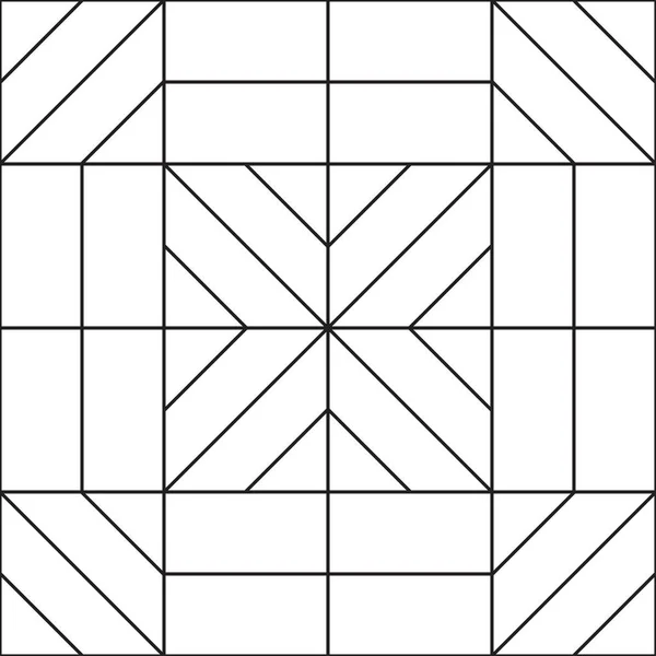 Абстрактний геометричний безшовний візерунок — стоковий вектор