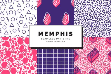 Memphis Dikişsiz desen