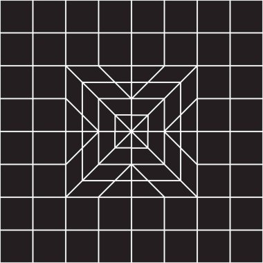 Soyut geometrik dikişsiz desen