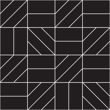 Soyut geometrik dikişsiz desen