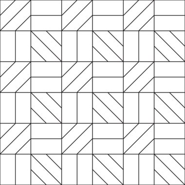 Soyut geometrik dikişsiz desen