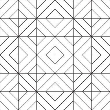 Soyut geometrik dikişsiz desen