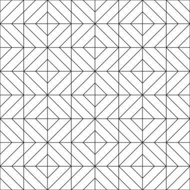 Soyut geometrik dikişsiz desen