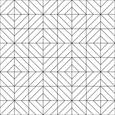 Soyut geometrik dikişsiz desen