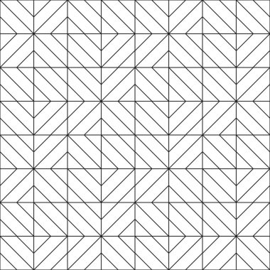 Soyut geometrik dikişsiz desen