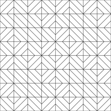 Soyut geometrik dikişsiz desen