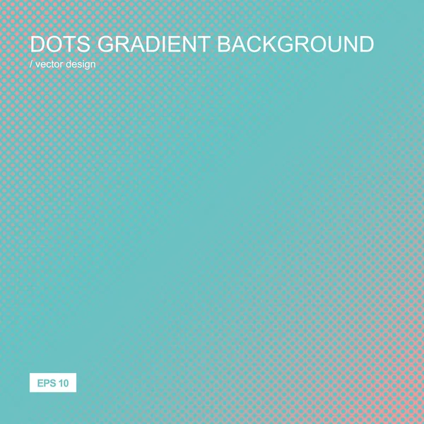 Color gradient halftone background. Dots texture. — Stock Vector