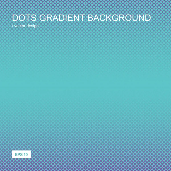 Color gradient halftone background. Dots texture. — Stock Vector