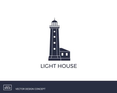 Lihgthouse logo şablonu. 