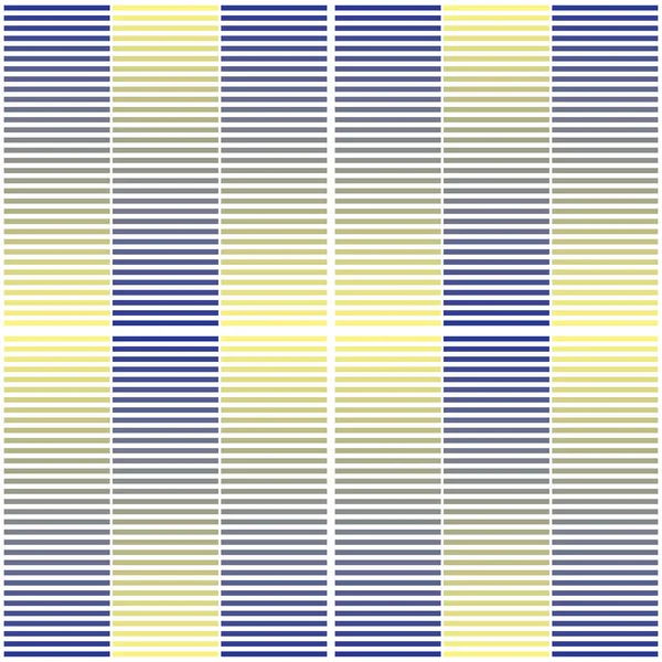 Nahtloses geometrisches Muster mit horizontalen Streifen — Stockvektor